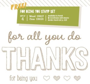 For Being You Stamp Set