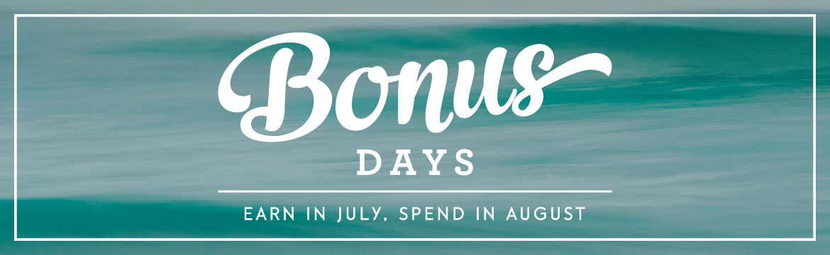 bonus days header