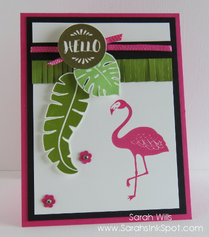 flamingosummerbloghopcard