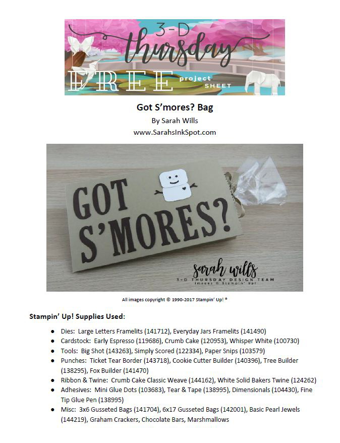 Stampin-Up-3D-Thursday-Got-Smores-Marshmallow-Man-Treat-Bag-Idea-Sarah-Wills-Sarahsinkspot-Stampinup-Project-Sheet