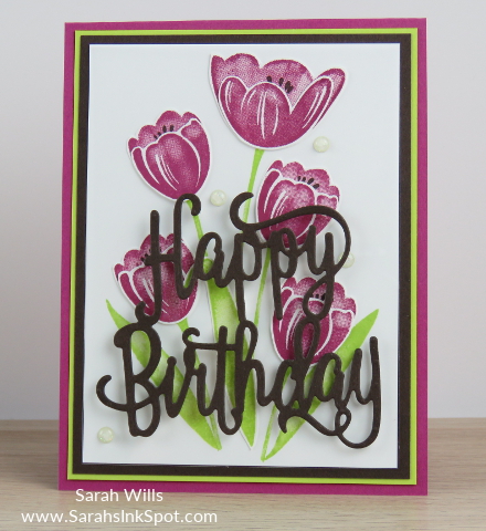 Stampin-Up-Tranquil-Tulips-Happy-Birthday-Thinlits-Card-Idea-Host-Sarah-Wills-Sarahsinkspot-Stampinup-Main