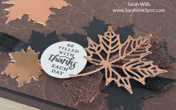 Stampin-Up-Copper-Emboss-Tree-Rings-Foil-Leaf-Seasonal-Layers-Layered-Leaves-Fall-Thanksgiving-Card-Idea-Sarah-Wills-Sarahsinkspot-Stampinup-Closeup