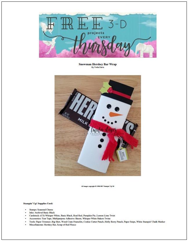 Stampin-Up-3D-Thursday-Project-Sheet-Seasonal-Chums-Snowman-Hershey-Bar-Wrapper-Christmas-Holiday-Treat-Sarah-Wills-Sarahsinkspot-Stampinup-ProjectSheetPhoto