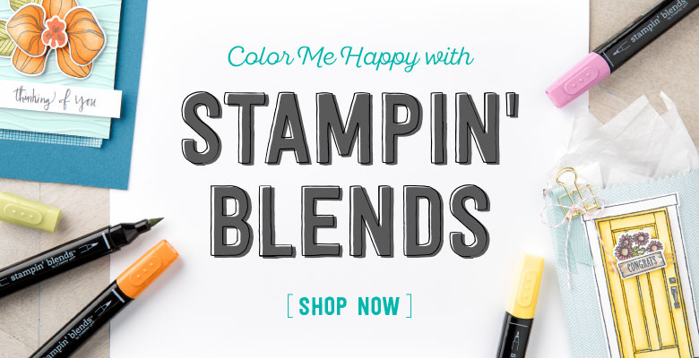 New Stampin' Blends Markers from Stampin' UP! - Patty Stamps