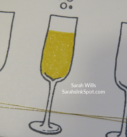 Stampin-Up-Inky-Friends-Blog-Hop-New-Year-Blends-Cheers-to-the-Year-Champagne-Glass-Bubbles-Idea-Sarah-Wills-Sarahsinkspot-Stampinup-SparklyGlass