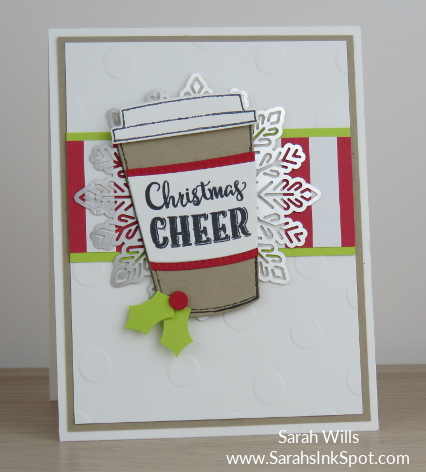 Stampin-Up-Merry-Cafe-Coffee-Cups-Framelits-Christmas-Holiday-Foil-Snowflake-Card-Idea-Sarah-Wills-Sarahsinkspot-Stampinup-CAS-Clean-Simple-Main2