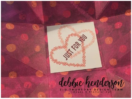 Stampin-Up-3D-Thursday-Painted-With-Love-Triangle-Treat-Box-Sure-Do-Love-You-Heart-Happiness-Lots-to-Love-Framelits-Idea-Sarah-Wills-Sarahsinkspot-Stampinup-Inside