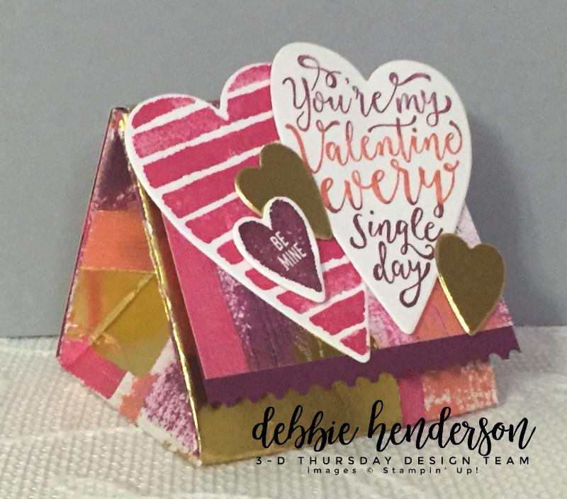 Stampin-Up-3D-Thursday-Painted-With-Love-Triangle-Treat-Box-Sure-Do-Love-You-Heart-Happiness-Lots-to-Love-Framelits-Idea-Sarah-Wills-Sarahsinkspot-Stampinup-Main