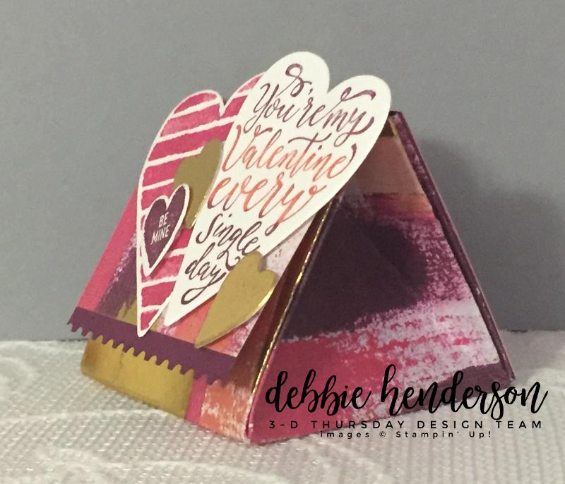 Stampin-Up-3D-Thursday-Painted-With-Love-Triangle-Treat-Box-Sure-Do-Love-You-Heart-Happiness-Lots-to-Love-Framelits-Idea-Sarah-Wills-Sarahsinkspot-Stampinup-Side