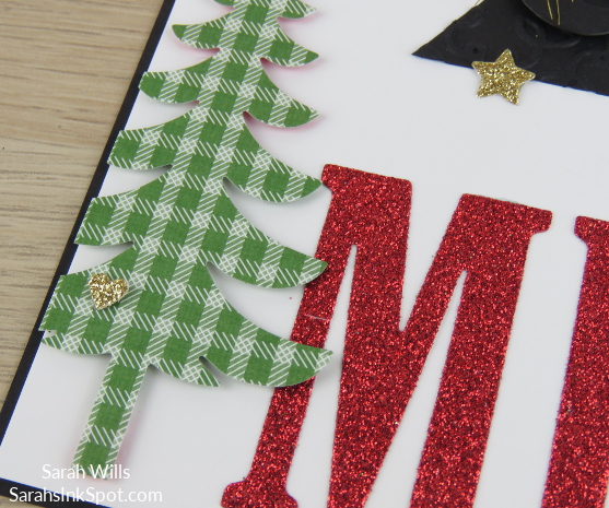 Stampin-Up-8x8-Scrapbook-Page-Christmas-Large-Letters-Be-Merry-Glitter-Paper-Glimmer-Tree-Idea-Sarah-Wills-Sarahsinkspot-Stampinup-CloseUp-3a