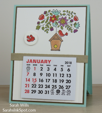 Stampin-Up-Calendar-Easel-Card-Holder-Vippies-Flying-Home-Bird-House-Nest-Tree-Table-Blends-Occasions-Catalog-Idea-Sarah-Wills-Sarahsinkspot-Stampinup-Pool-Party