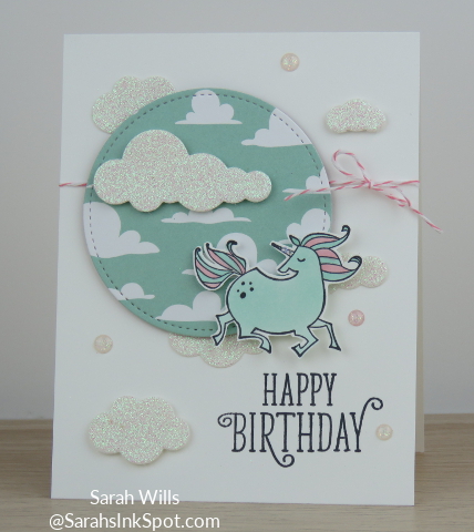 Stampin-Up-Magical-Day-Bundle-Mates-Unicorn-Myths-Magic-DSP-Glimmer-Clouds-Blends-Kids-Girl-Birthday-Card-Idea-Sarah-Wills-Sarahsinkspot-Stampinup-Pool-Party