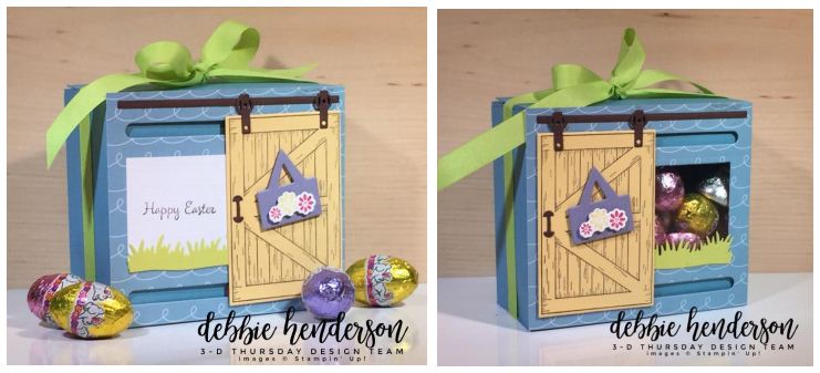 Stampin-Up-3D-Thursday-Sliding-Door-Easter-Treat-Window-Box-Barn-Door-Bundle-Sliding-Door-Framelits-Egg-Occasions-Catalog-2018-Idea-Sarah-Wills-Sarahsinkspot-Stampinup-Side-by-Side