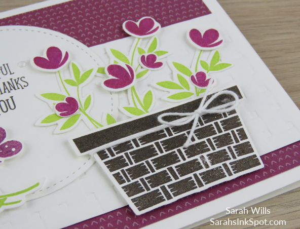 Stampin-Up-Inky-Friends-Blog-Hop-Occasions-Catalog-2018-Picnic-With-You-Basket-Builder-Dies-Weave-Embossing-Card-Idea-Sarah-Wills-Sarahsinkspot-Stampinup-FlowerBasket