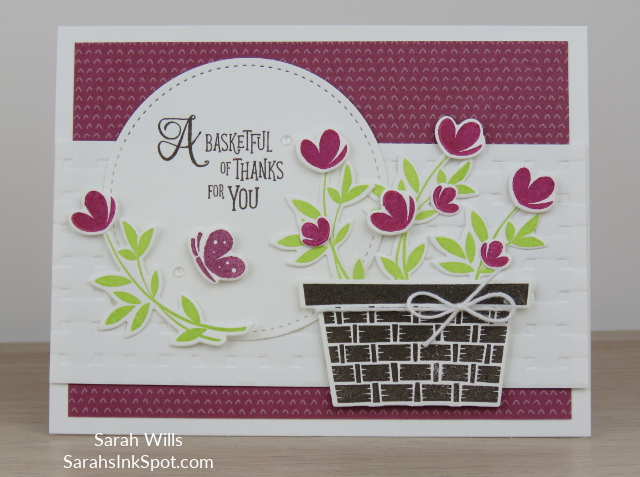 Stampin-Up-Inky-Friends-Blog-Hop-Occasions-Catalog-2018-Picnic-With-You-Basket-Builder-Dies-Weave-Embossing-Card-Idea-Sarah-Wills-Sarahsinkspot-Stampinup-Main