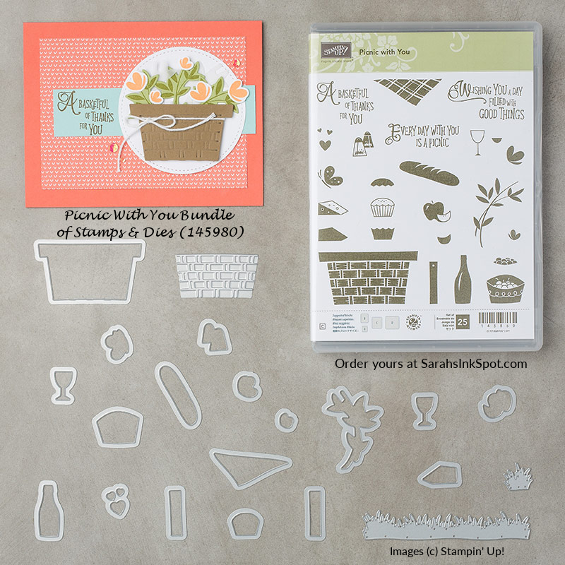 Stampin-Up-Picnic-With-You-Stamp-Set-Bundle-Basket-Builder-Framelits-Dies-Occasions-Catalog-2018-Sarah-Wills-Sarahsinkspot-Stampinup-145980-145860-145658