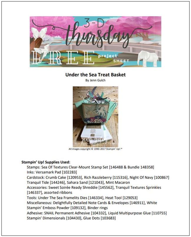 Stampin-Up-3D-Thursday-Under-the-Sea-of-Textures-Bundle-Octopus-Sprinkles-Treat-Basket-Idea-Sarah-Wills-Sarahsinkspot-Stampinup-Cover