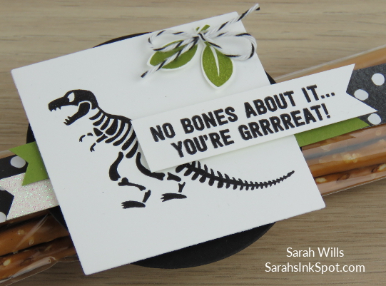 Stampin-Up-No-Bones-About-It-Dinosaur-TRex-Skeleton-Kids-Birthday-Card-Party-Favor-Idea-CAS-Sarah-Wills-Sarahsinkspot-Stampinup-skeleton-closeup