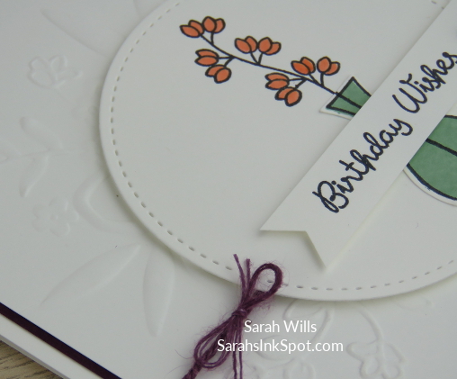 Stampin-Up-2018-Varied-Vases-Bundle-Vases-Builder-Punch-Lovely-Floral-Birthday-Card-Idea-Sarah-Wills-Sarahsinkspot-Stampinup-Bow