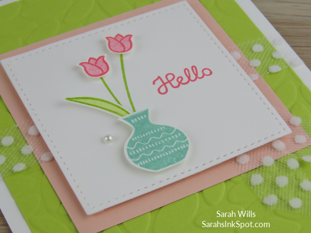 Stampin-Up-2018-Varied-Vases-Bundle-Vases-Builder-Punch-Petal-Burst-Hello-Tulip-Card-Idea-Sarah-Wills-Sarahsinkspot-Stampinup-Stamped-Panel