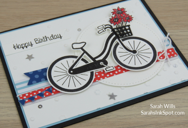 Stampin-Up-Bike-Ride-Build-a-Bike-Framelits-Dies-Patriotic-July-4th-Sequins-Card-Idea-Sarah-Wills-Sarahsinkspot-Stampinup-Flower-Basket-Side-2