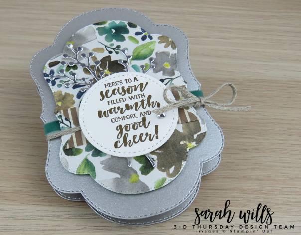 Stampin-Up-2018-Holiday-Catalog-3D-Stitched-Seasons-149013-First-Frost-Bundle-Frosted-Bouquet-Floral-Feathers-Galvanized-Concertina-Card-Album-Project-Sheet-Sarah-Wills-Sarahsinkspot-Stampinup-Main2