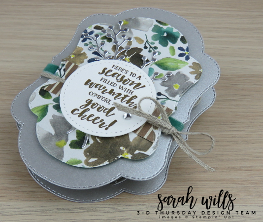 Stampin-Up-2018-Holiday-Catalog-3D-Stitched-Seasons-149013-First-Frost-Bundle-Frosted-Bouquet-Floral-Feathers-Galvanized-Concertina-Card-Album-Project-Sheet-Sarah-Wills-Sarahsinkspot-Stampinup-S2