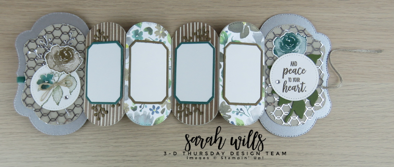 Stampin-Up-2018-Holiday-Catalog-3D-Stitched-Seasons-First-Frost-Bundle-Frosted-Bouquet-Floral-Feathers-Galvanized-Concertina-Card-Album-Project-Sheet-Sarah-Wills-Sarahsinkspot-Stampinup-Inside