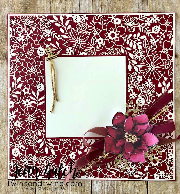 Stampin-Up-3D-Thursday-Home-Decor-Photo-Frame-Scrapbook-Page-Idea-Delightfully-Detailed-Laser-Cut-Timeless-Tidings-Project-Kit-Sarah-Wills-Sarahsinkspot-Stampinup-Project