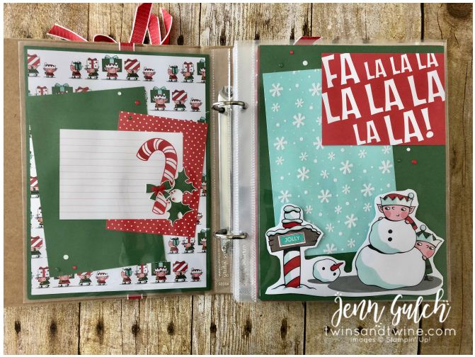 3-D Thursday is here with an adorable Santa's Workshop Mini Album/Christmas  Recipe Book! – Sarahs Ink Spot