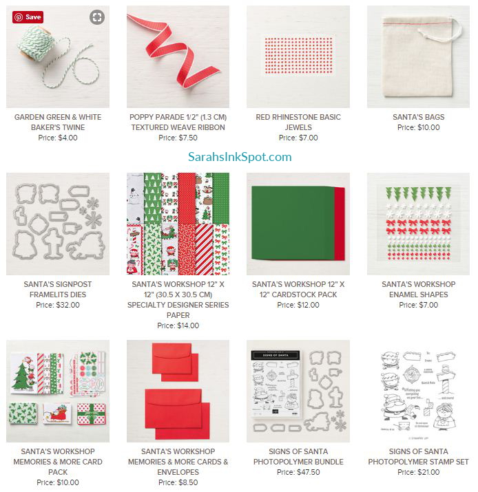 Stampin-Up-2018-Holiday-Catalog-Christmas-Holiday-Santas-Workshop-DSP-Memories-More-Card-Pack--Sarah-Wills-Sarahsinkspot-Stampinup-147905-147809-147755-147811