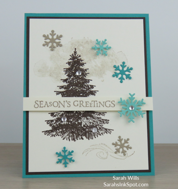 Stampin-Up-2018-Holiday-Snowflake-Showcase-Winter-Woods-Beautiful-Blizzard-Thinlits-Holiday-Christmas-Card-Idea-Sarah-Wills-Sarahsinkspot-Stampinup-Color-Fusers-Main