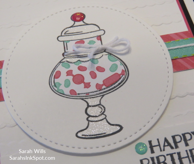 Stampin-Up-2019-Occasions-Catalog-Sweetest-Thing-Jar-of-Sweets-How-Sweet-Birthday-Card-Idea-Sarah-Wills-Sarahsinkspot-Stampinup-3b