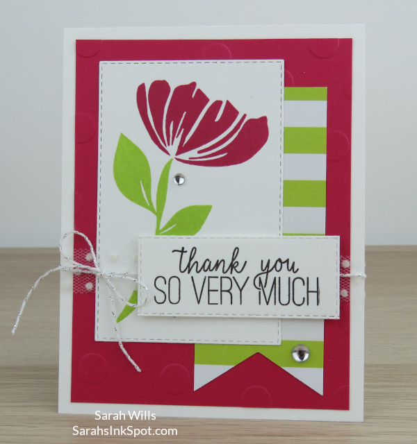 Stampin-Up-Occasions-Bloom-By-Bloom-Stitched-Polka-Dot-Broadway-Thank-You-Card-Idea-Sarah-Wills-Sarahsinkspot-Stampinup-1