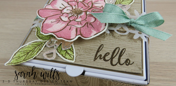 Stampin-Up-3D-Thursday-To-A-Wild-Rose-Pinewood-Pizza-Box-Note-Mini-Card-Idea-Sarah-Wills-Sarahsinkspot-Stampinup-3