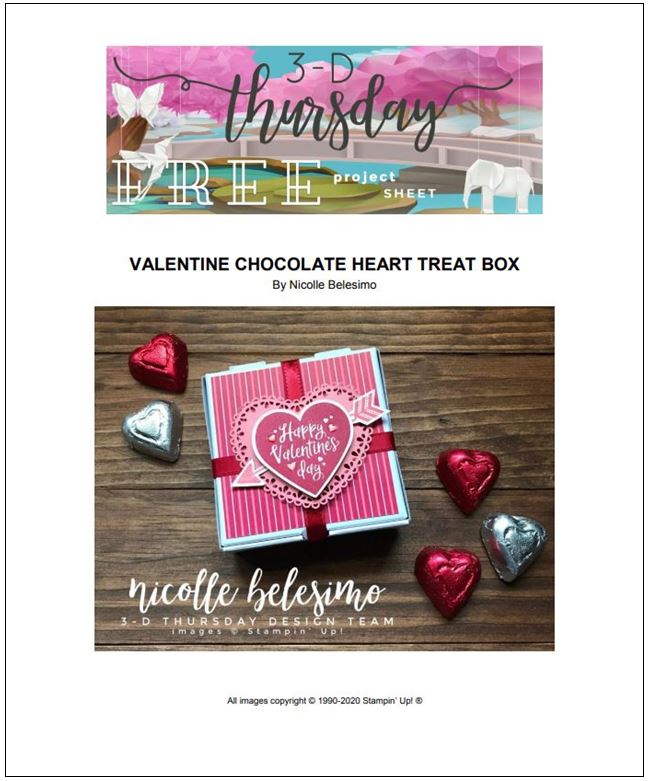 3 D Thursday Is Here With A Box Of Chocolates Sarahs Ink Spot