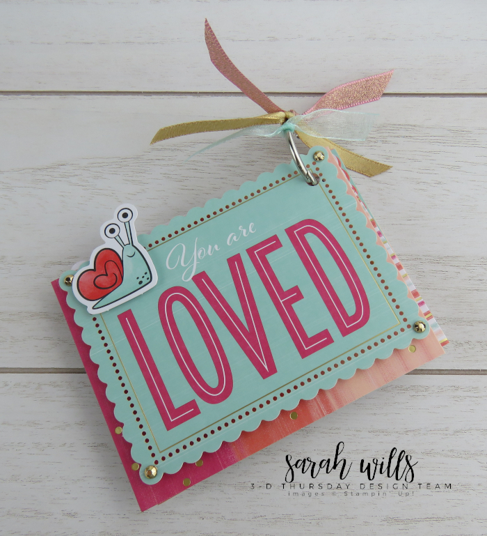 Small Photo Book Valentines Scrapbook Gift for Boyfriend 