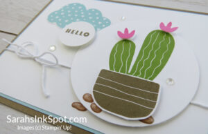 Stampin' Up! Cactus Cuties Hello Card