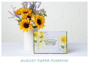 Stampin' Up! August Paper Pumpkin Kit - Sweet Sunflowers