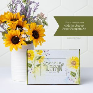 Stampin' Up! August Paper Pumpkin Kit - Sweet Sunflowers