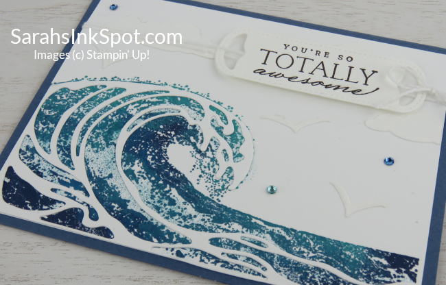 Stampin' Up! Waves Of Inspiration Awesome Card