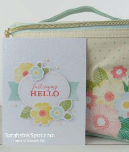 Stampin' Up! Nourish Flourish Card Kit Hello