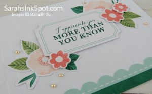 Stampin' Up! Nourish Flourish Card Kit Thanks Thank You