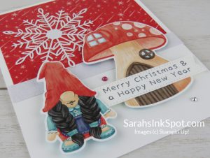 Stampin' Up! Kindest Gnomes Storybook Holiday Christmas Card