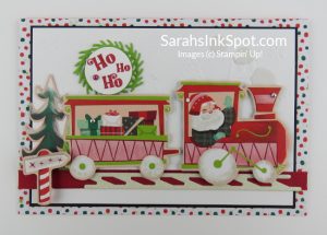 Stampin' Up! Santa Express Holiday Christmas Card