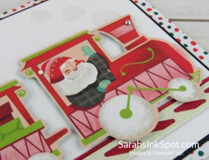 Stampin' Up! Santa Express Holiday Christmas Card