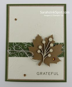 Stampin' Up! Leaf Fall Card