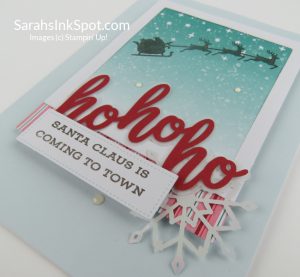Stampin' Up! Paper Pumpkin Ho Ho Ho Santa Christmas Holiday Card