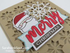 Stampin' Up! Paper Pumpkin Ho Ho Ho Santa Christmas Holiday Card