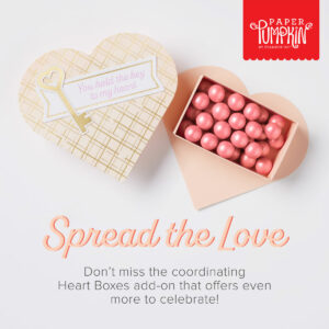 Stampin' Up! Paper Pumpkin Key To My Heart Boxes Add On